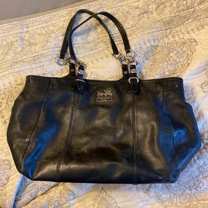 Coach black handbag